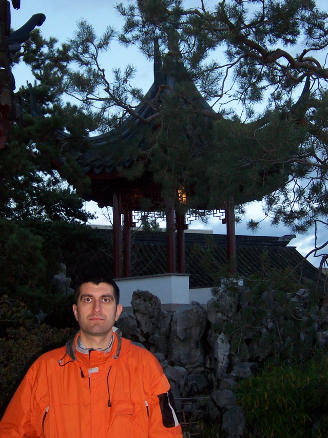 Jovca in the Chinese garden