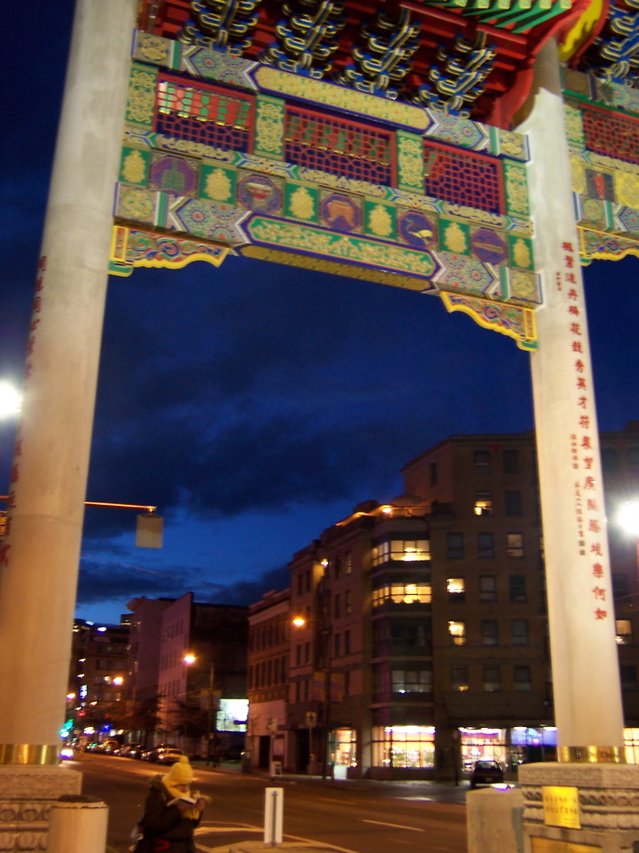 Gate into Chinatown