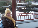 Verica in the Chinese garden